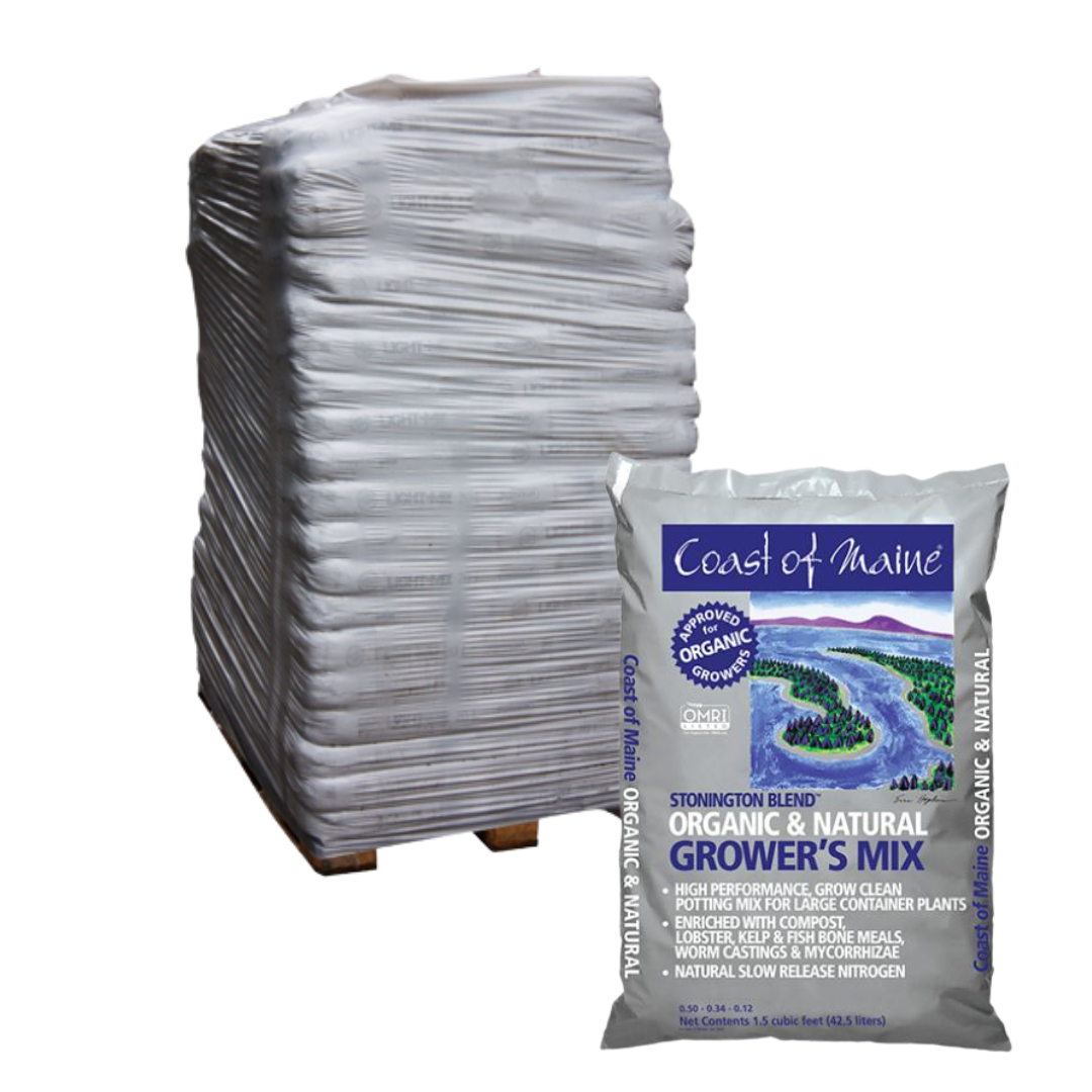 Coast of Maine 1.5 cu ft Stonington Blend Organic Growers Mix (Pallet of 60)