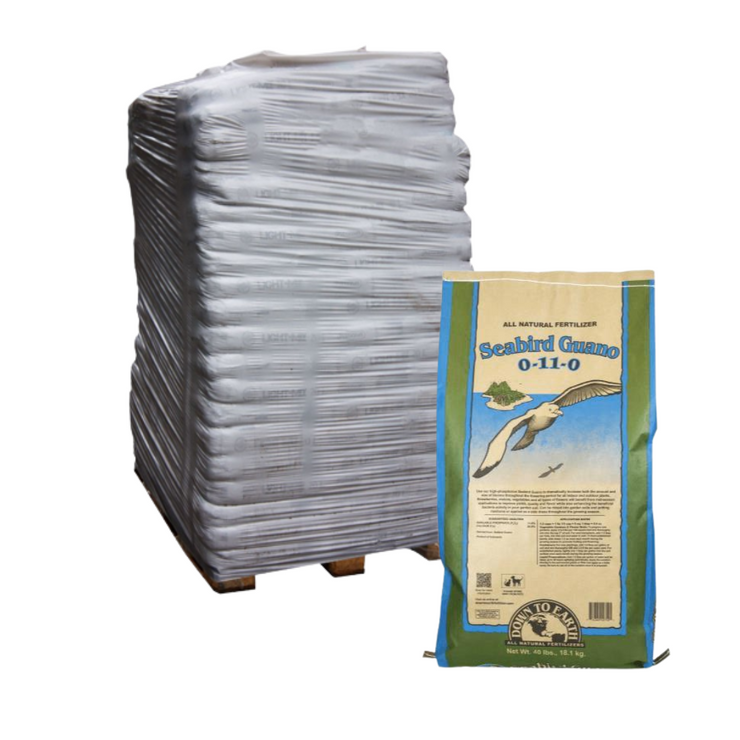 Down To Earth High Phosphorus Seabird Guano - 40 lb (Pallet of 50)