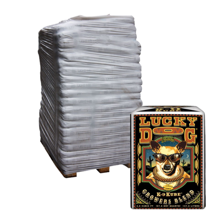 FoxFarm 3.8 Cubic Ft Lucky Dog K-9 Kube Soil Nutrients (Pallet of 30)