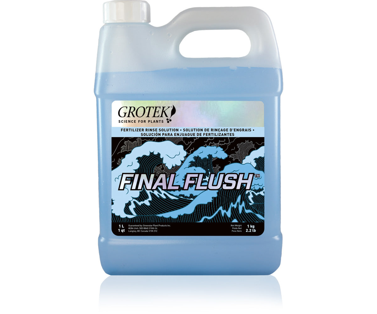 Grotek 1 Liter Final Flush Nutrient Deficiency Supplement (Case of 24)