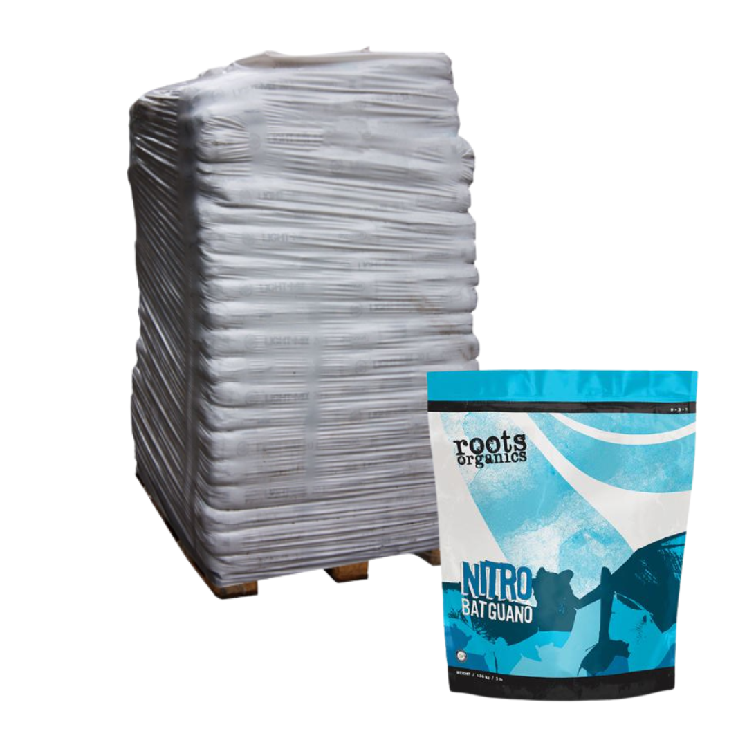 Roots Organics 44 Lb Nitro Bat Guano Fertilizer (Pallet of 50)