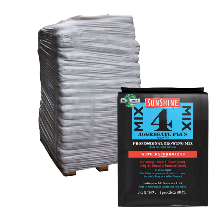 Sunshine 3.0 Cu Ft Mix # 4 w/ Mycorrhizae (Pallet of 35)