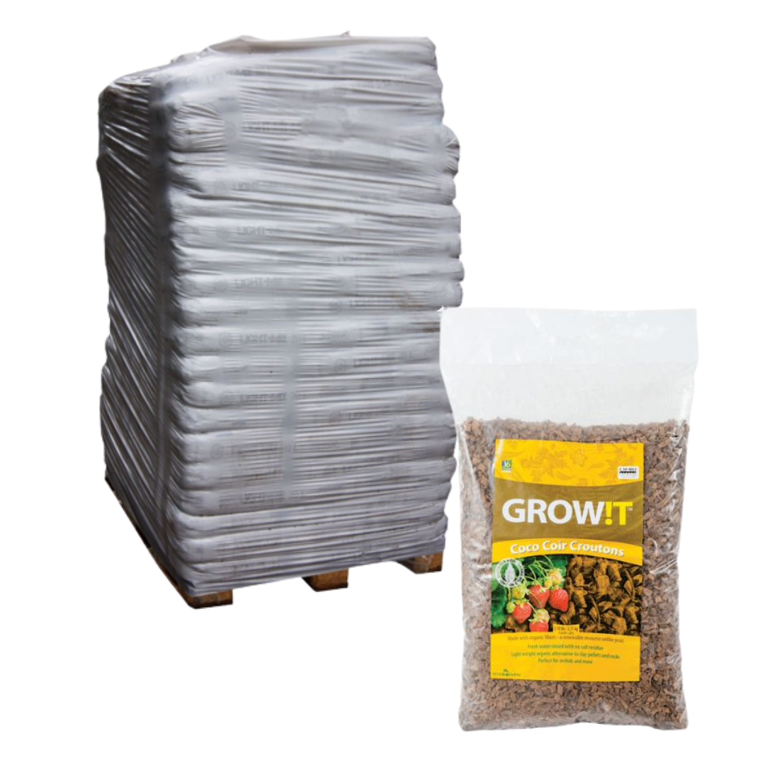GROW!T 28 L Coco Crouton Bag (Pallet of 139)