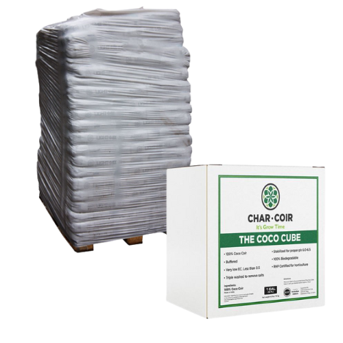 CharCoir The Coco Cube Coco Grow Bag (1/2 Pallet)