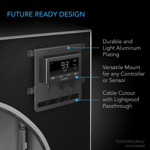 AC Infinity AC-CBA811 Cloudlab 811 10' x 10' Advance Grow Tent with Higher Density 2000D Diamond Mylar Canvas