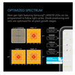 AC Infinity AC-PKB22 2' x 2' Advance Grow Tent System 1-Plant Kit with Integrated Smart Controls to Automate Ventilation and Circulation with Full Spectrum LED Grow Light
