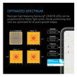 AC Infinity AC-PKB33 3' x 3' Advance Grow Tent System 3-Plant Kit with Integrated Smart Controls to Automate Ventilation and Circulation with Full Spectrum LED Grow Light
