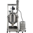 Across International 100L Dual Jacketed 316L Grade Stainless Steel Filter Reactor