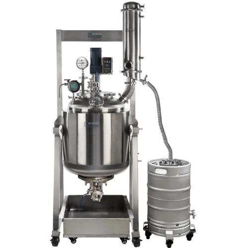 Across International 100L Dual Jacketed 316L Grade Stainless Steel Filter Reactor