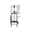 Across International 100L Dual Jacketed Glass Reactor