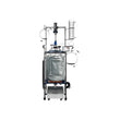 Across International 100L Dual Jacketed Glass Reactor