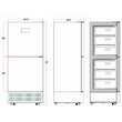 Across International 110V DeepFreeze 16 Cu Ft Upright Freezer