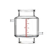 Across International 20L Single Jacketed Reactor Vessel For R20 Filter Reactor