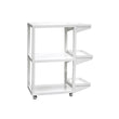 Across International 3 Shelf Steel Mobile Cart For 0.9 And 1.9 Cu Ft Vacuum Ovens