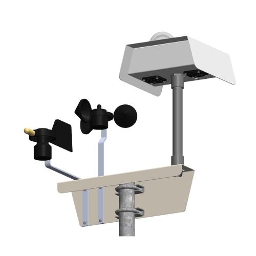 Agrowtek GrowControl SXW Digital Outdoor Weather Sensor With Wind Direction Vane Sensor And Rain Sensor