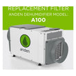 Anden A95 Model Replacement Filter (5771) (Case of 6)