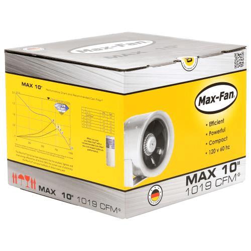 Can-Fan Max Inline Fan 10 Inch 1019 CFM
