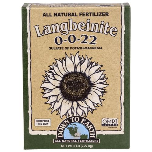 Down To Earth Langbeinite (Sul-Po-Mag) - 5 lb (Case of 42)