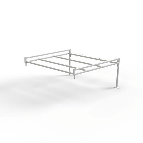 Fast Fit 4' x 24' Tray Stand Combination (Trays Not Included)