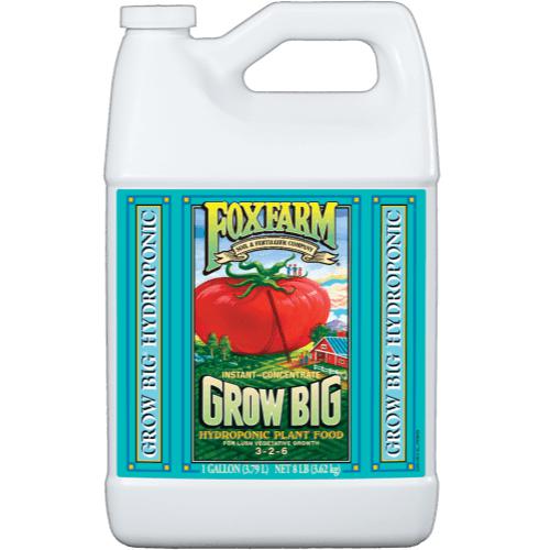 FoxFarm 1 Gallon Grow Big Hydro Liquid Concentate Plant Food (Case of 12)