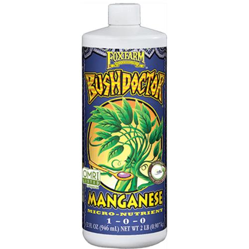 FoxFarm 1 Quart Bush Doctor Manganese Micronutrient (Case of 12)