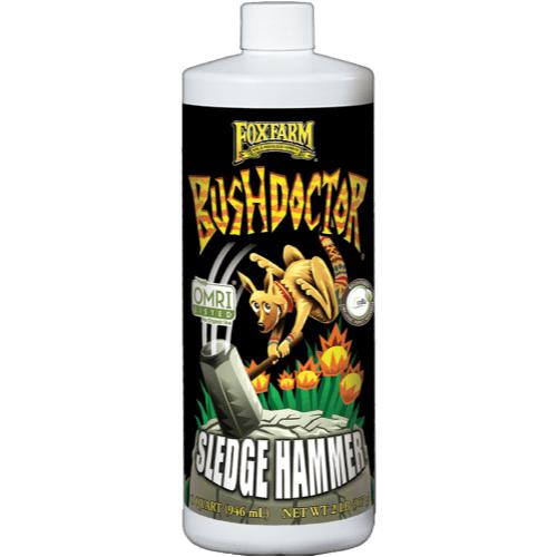 FoxFarm 1 Quart Bush Doctor Sledge Hammer Fertilizer (Case of 36)