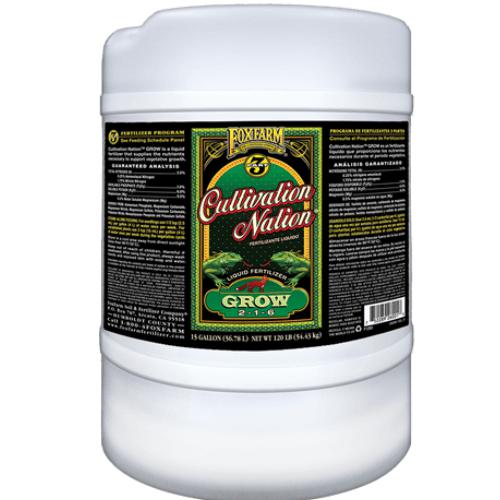 FoxFarm 15 Gallon Cultivation Nation Grow Liquid Fertilizer