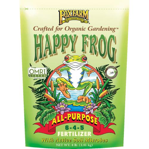 FoxFarm 4 Lb Bag Happy Frog All-Purpose Fertilizer
