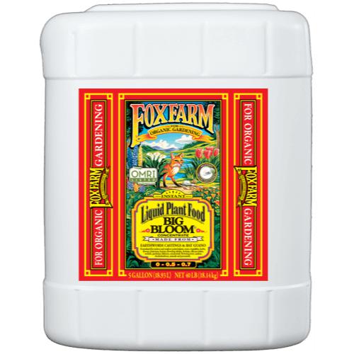 FoxFarm 5 Gallon Big Bloom Liquid Concentrate Plant Food (Case of 4)