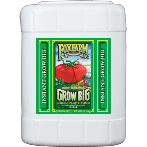 FoxFarm 5 Gallon Grow Big Liquid Concentrate Fertilizer (Case of 4)