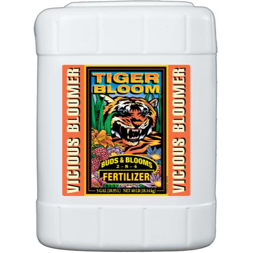 FoxFarm 5 Gallon Tiger Bloom Liquid Concentrate Fertilizer (Case of 4)