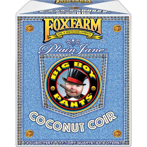 FoxFarm Plain 3 Cubic Ft Jane Big Boy Pants Coconut Coir (Pallet of 30 )