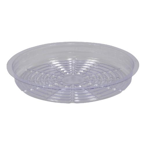 Gro Pro 10 Inch Premium Clear Plastic Saucer (Case of 500)