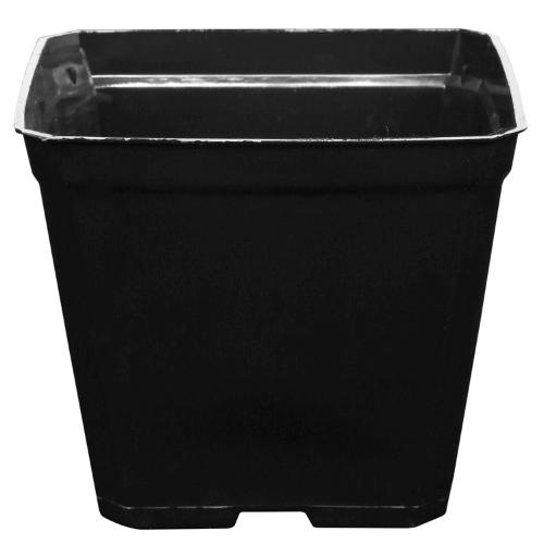 Gro Pro 3.5 Inch x 3.5 Inch x 3 Inch Black Plastic Pot (Pallet of 1600)