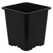 Gro Pro 9 Inch x 9 Inch x 10.5 Inch Premium Black Square Pot (Case of 100)