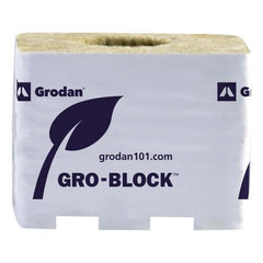 Grodan Gro 4" GR7,5 Block Improved Medium With Hole (Pallet of 3264)