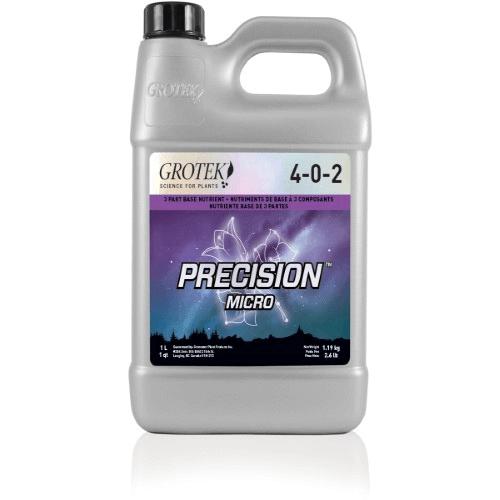 Grotek 10 Liter Precision Micro Crops & Growth Supplement (Case of 12)