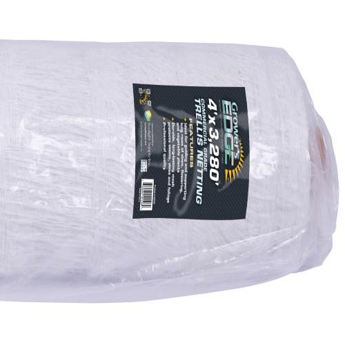 Grower's Edge 4 Ft x 3280 Ft - Bulk Roll Commercial Grade Trellis Netting