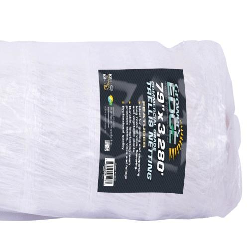 Grower's Edge 6.5 Ft x 3280 Ft - Bulk Roll Commercial Grade Trellis Netting