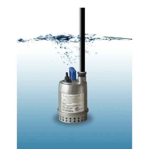 GrowoniX 1/3 HP Manual Submersible Pump