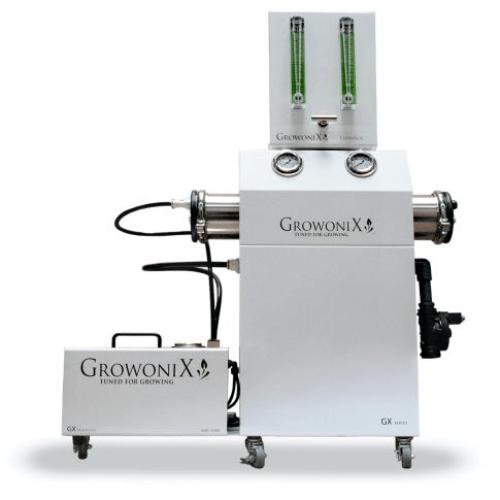 GrowoniX GX1000-FBX-DLX-KDF Flow Box Deluxe High Flow Reverse Osmosis System With KDF Premium Carbon Filter
