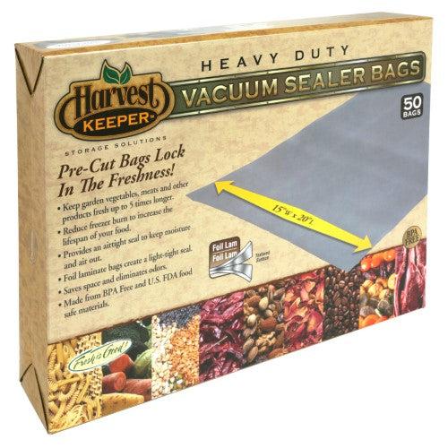 Get Free Shipping On The Harvest Keeper Precut Sealer Bags 15" x 20