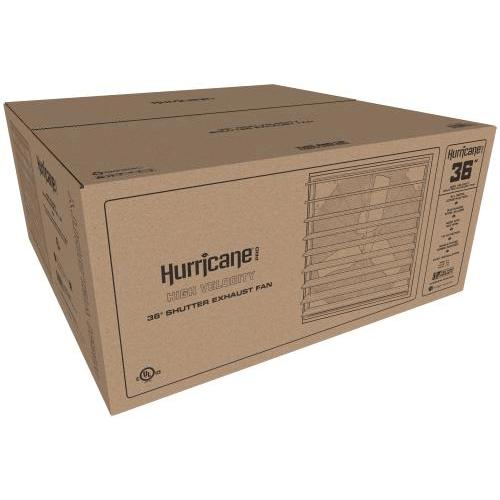 Hurricane 36 Inch Pro Shutter Exhaust Fan
