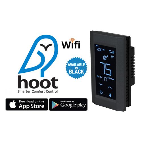 King Electric K902-B Black Wifi Programmable Thermostat