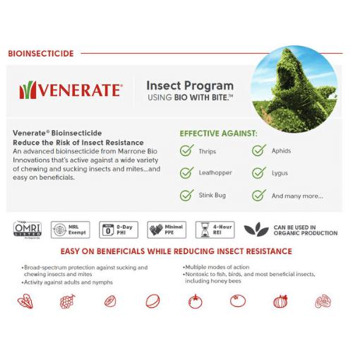 Marrone Bio Venerate 2.5 Gal Bioinsecticide