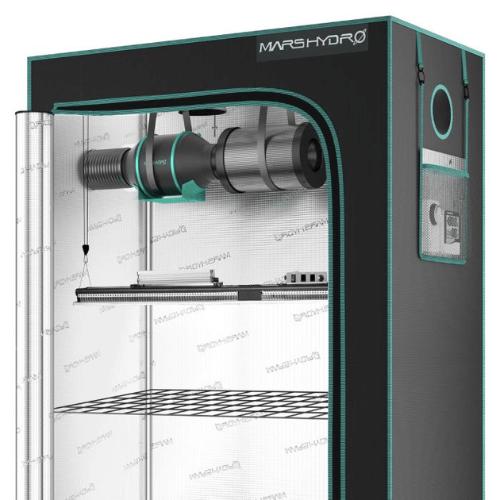 Mars Hydro SP-3000 LED Grow Light And 2' x 4' Grow Tent Kit