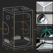 Mars Hydro TSW-2000 LED Grow Light And 4' x 4' Grow Tent Kit