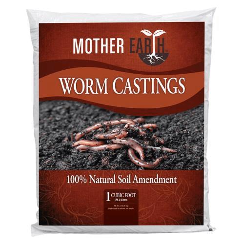 Mother Earth 1 Cu Ft Worm Castings (Pallet of 50)