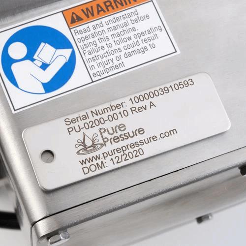 Pure Pressure Food Grade Centrifugal Pump