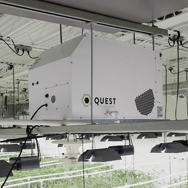 Quest Dual 105 Overhead Dehumidifier
